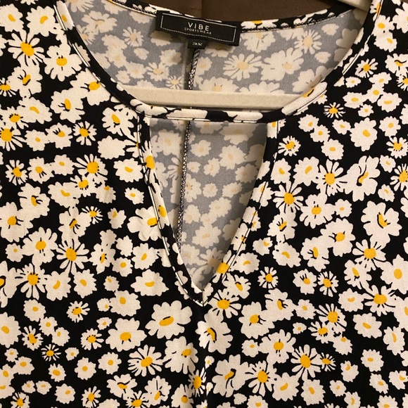 Plus Size Daisy Comfortable MIDI Dress - Picture 2 of 8